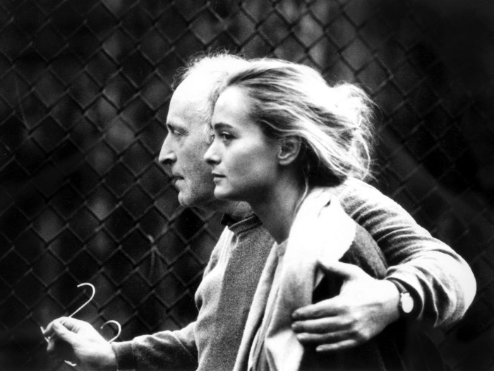 Brodskis ar sievu Mariju. Florida, 1991. Mihalia Barišņikova foto