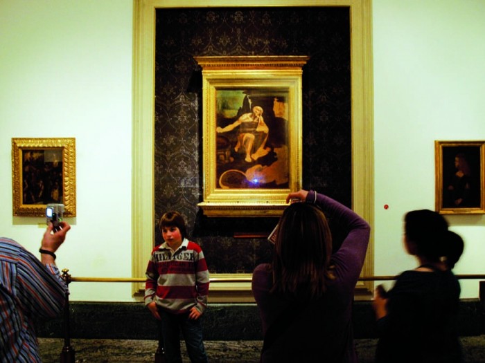 Leonardo da Vinči. “Svētais Hieronims tuksnesī” (Vatikāna muzeji, Pinakotēka. Foto - Pauls Bankovskis)