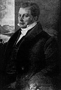 Frīdrihs Gotlībs (sic! – tāds vārds minēts Jūliusa Gensa krājumā – P.B.) Timms, Rīgas pilsētas valdošais birģermeistars 1834-1848. Johanna Karla Bēra gleznots portrets (Attēls no Jūliusa Gensa rediģētā V. Timma vēstuļu krājuma)