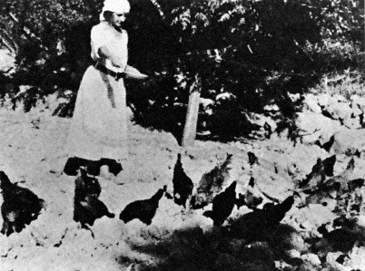 Golda Meira baro kibuca vistas. Palestīna, 1921 (Foto: Wisconsin Historical Society)