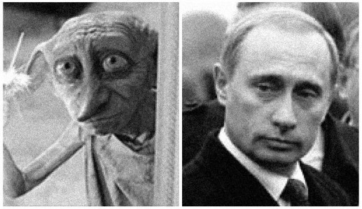 Prezidents Putins ir redzams labajā pusē